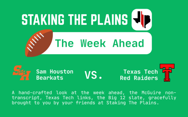 The Week Ahead: Sam Houston vs. Texas Tech