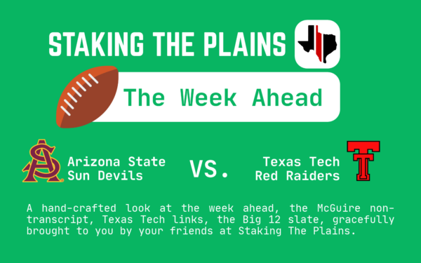 The Week Ahead: Arizona State vs. Texas Tech