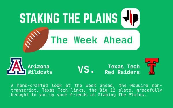 The Week Ahead: Arizona vs. Texas Tech