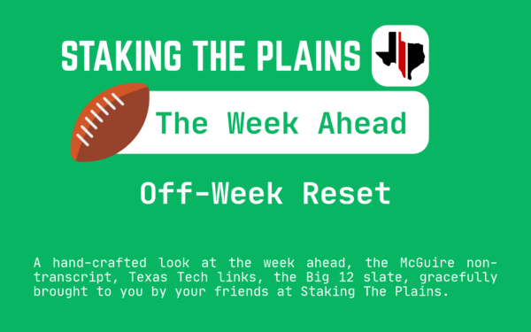 The Week Ahead: Off-Week Reset